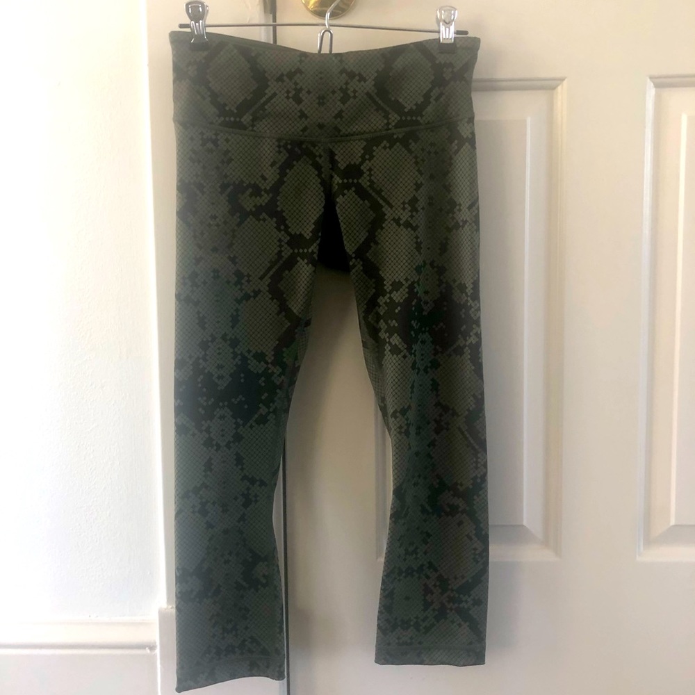 Lululemon crop wunder under legging